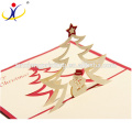 Best Service! Any Shape Customized wedding invitation 3D Christmas Greeting Card